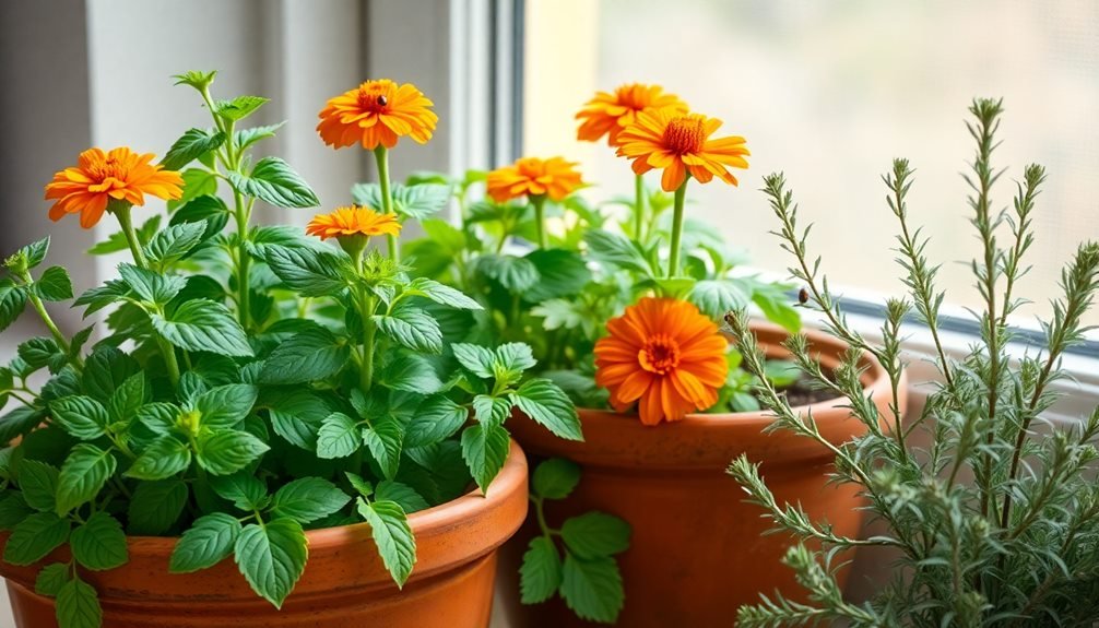 herb blends repel pests