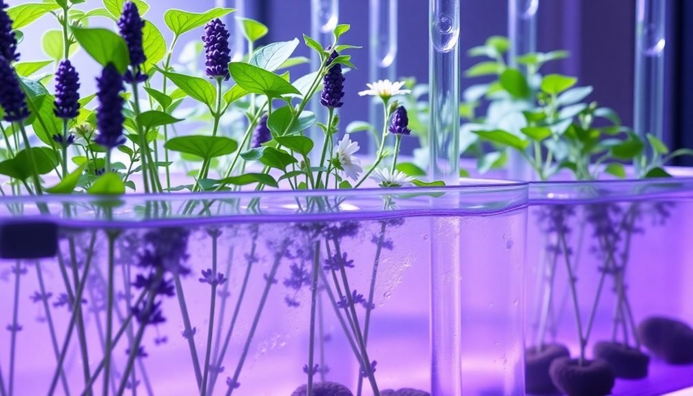 hydroponic garden stress relief