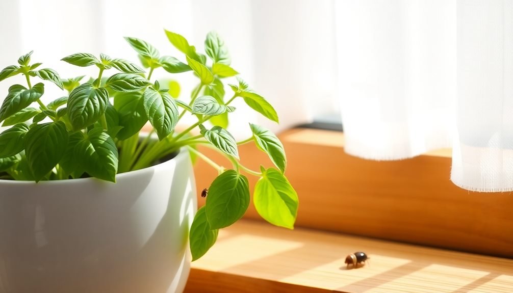 indoor herb garden pests