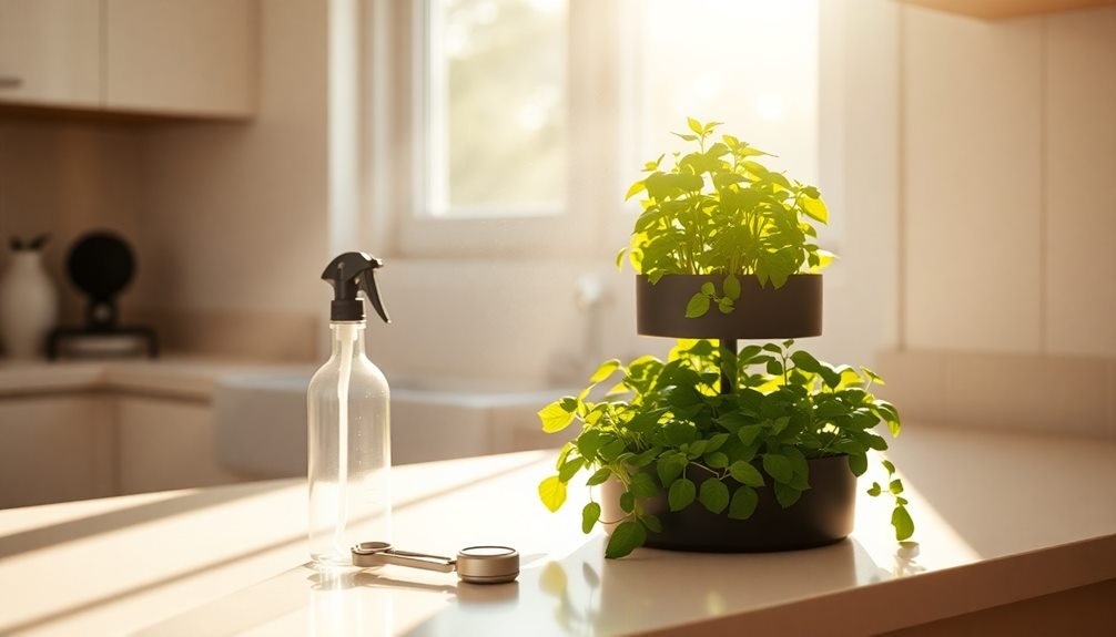 indoor plant maintenance routine