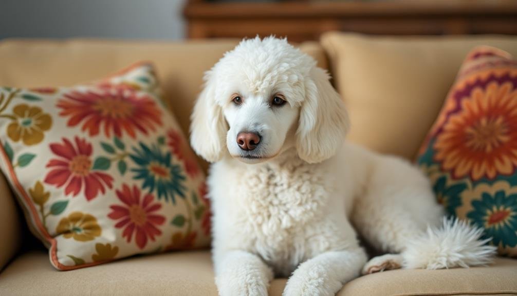 intelligent allergy friendly poodle companions
