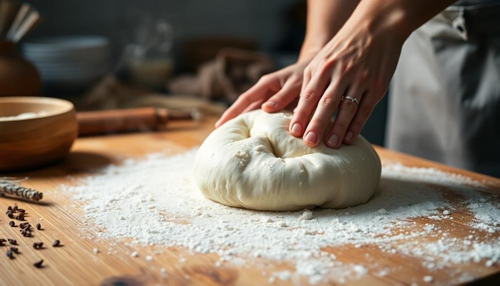 intentional dough preparation