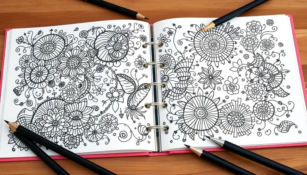 intricate doodling art techniques