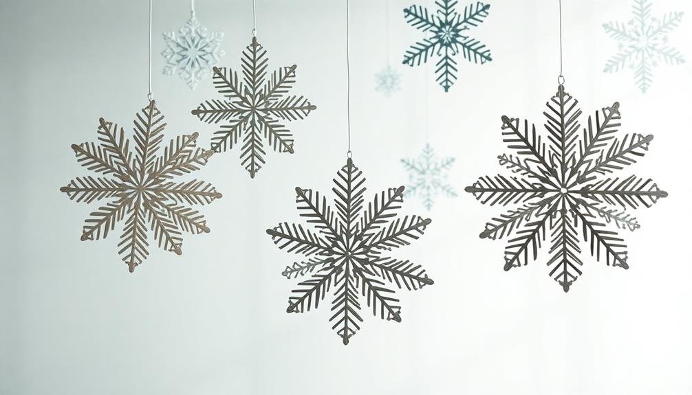 intricate paper snowflake designs