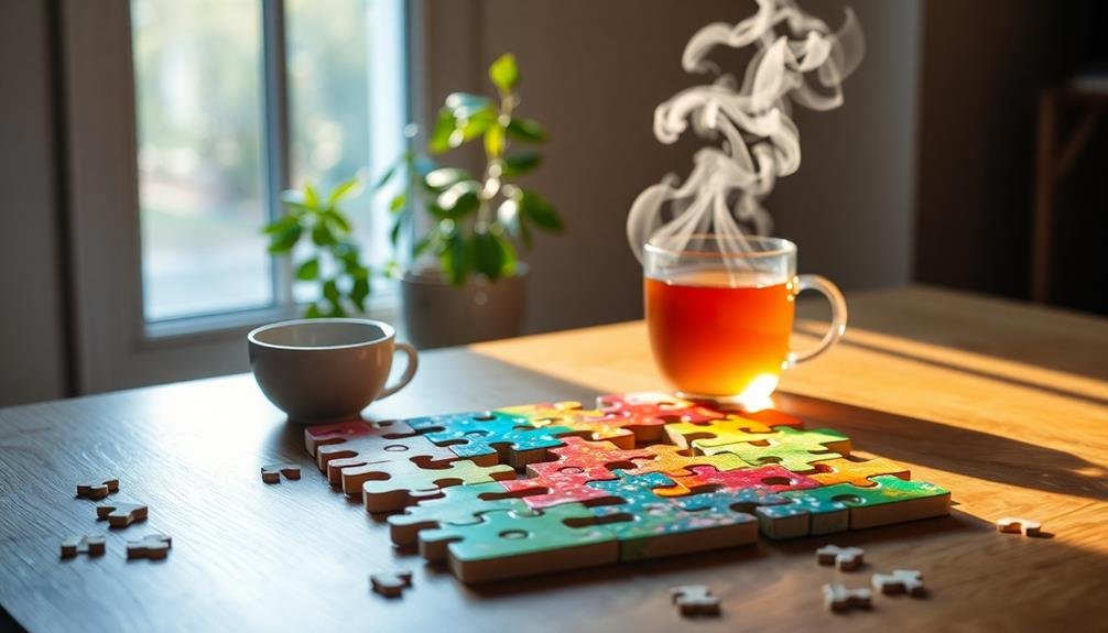 jigsaw puzzles promote relaxation