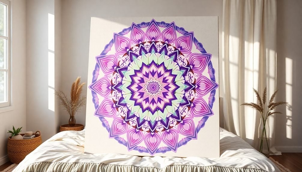 meditative art therapy creations