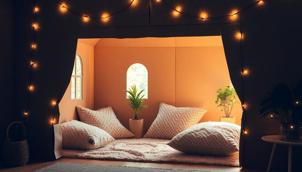 meditative cardboard box retreats