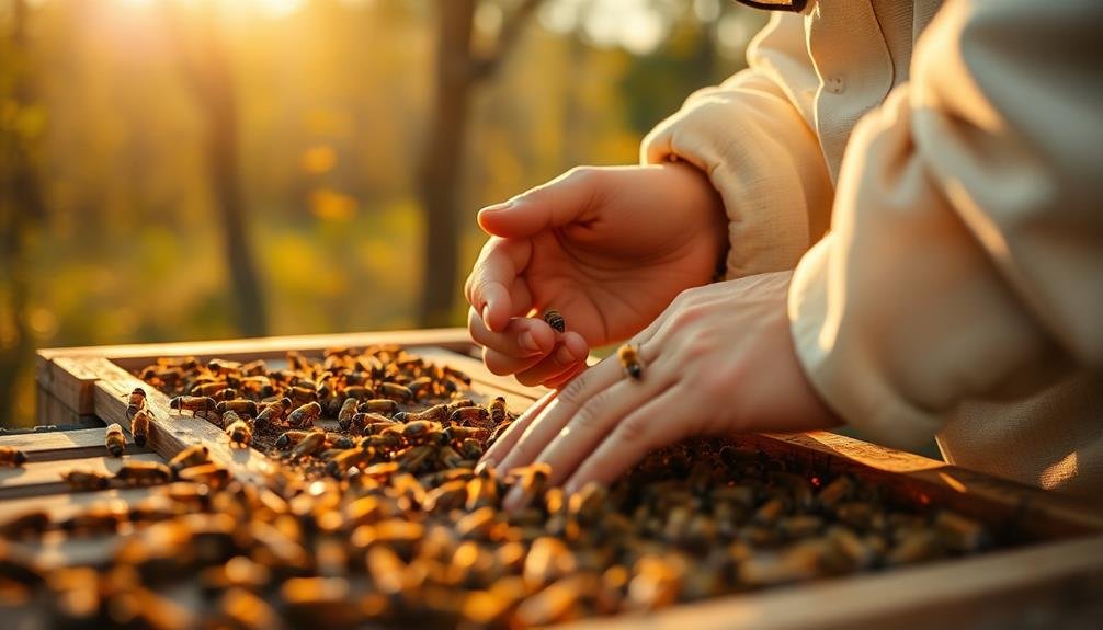 mindful beekeeping meditation experience