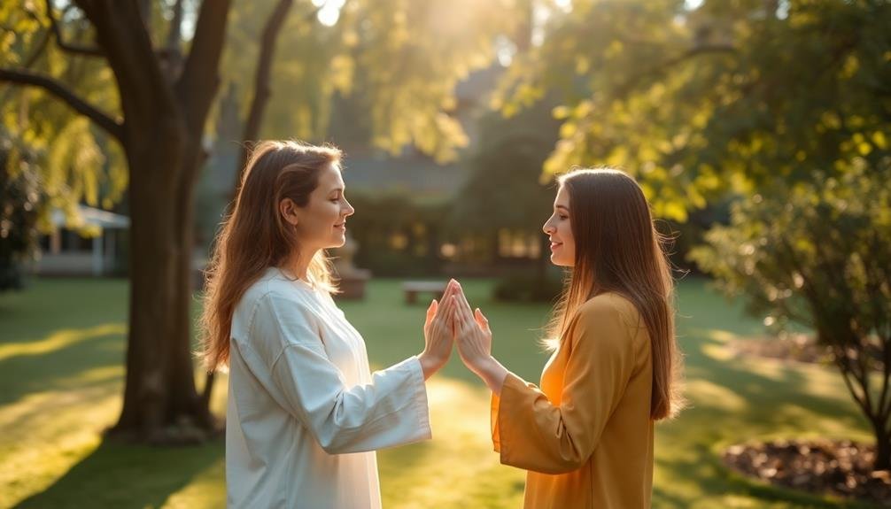 mindful energy exchange practice