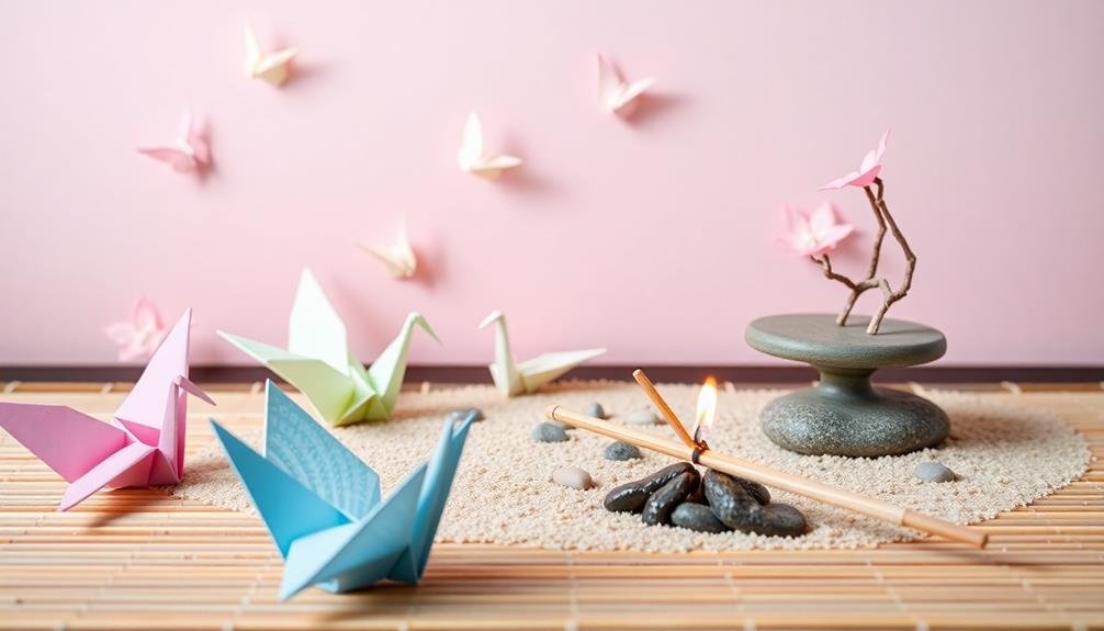 mindful origami practice techniques