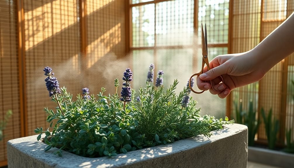 mindful plant nurturing ritual