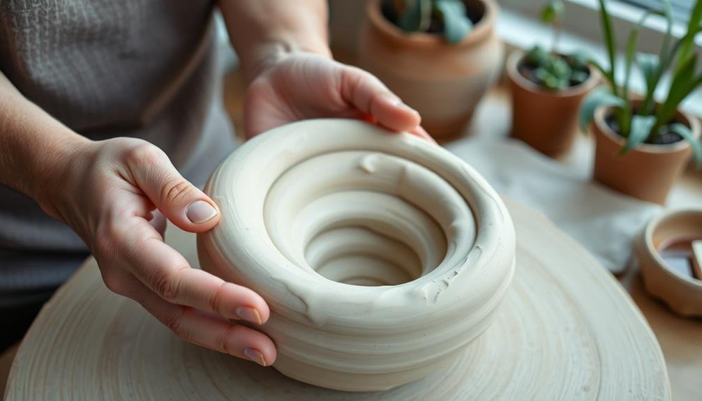 mindful pottery creation process