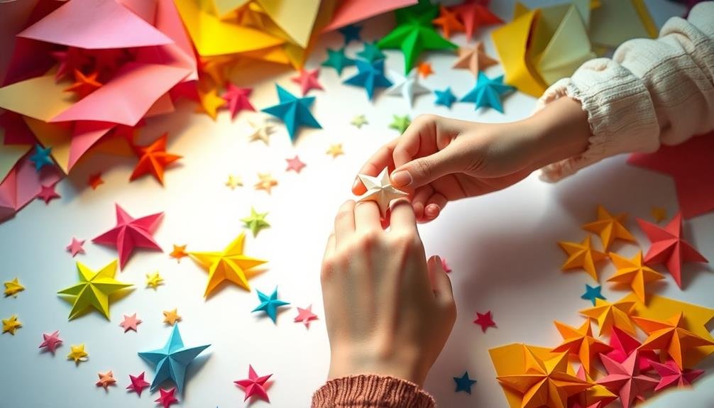 mindful star crafting activity