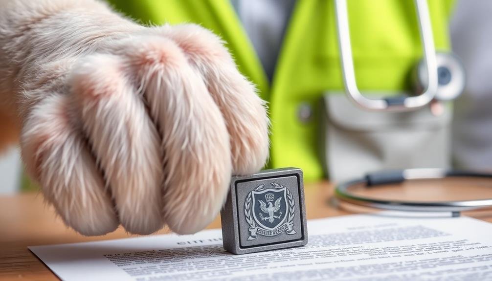 necessary papers and correspondence