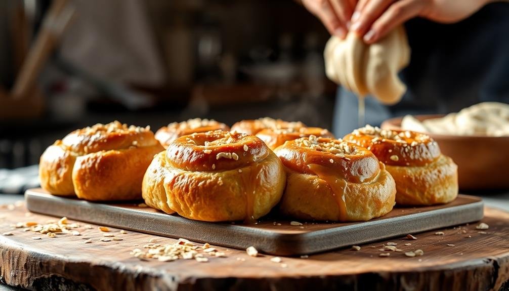 oatmeal honey rolls recipe