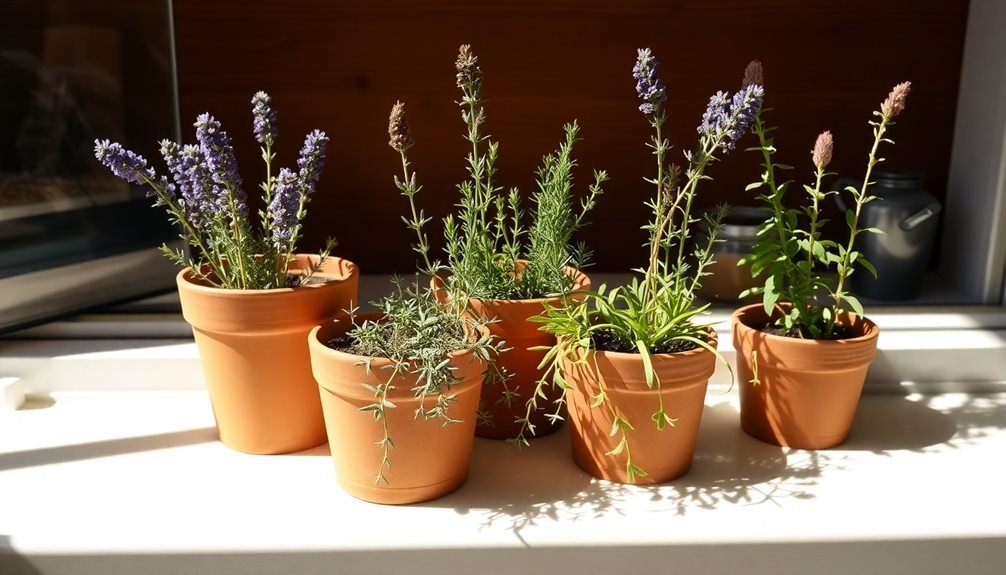 optimal light for herbs