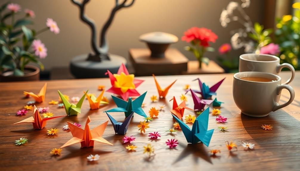 origami for stress relief