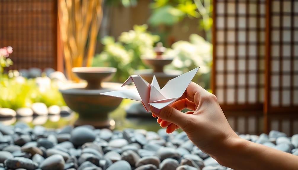 origami promotes mindfulness practice