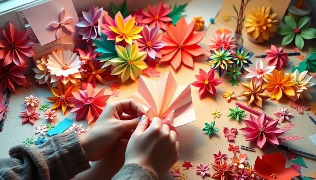 paper crafts reduce anxiety