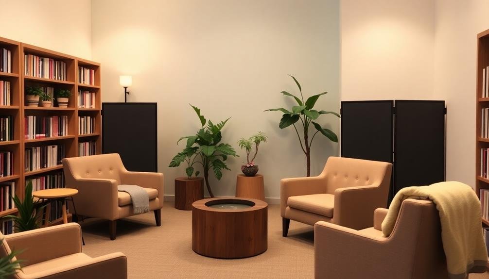 peaceful study environments
