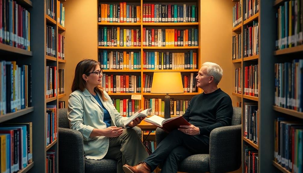 personalized library assistance available