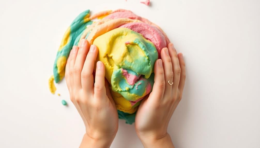 playdough reduces anxiety symptoms