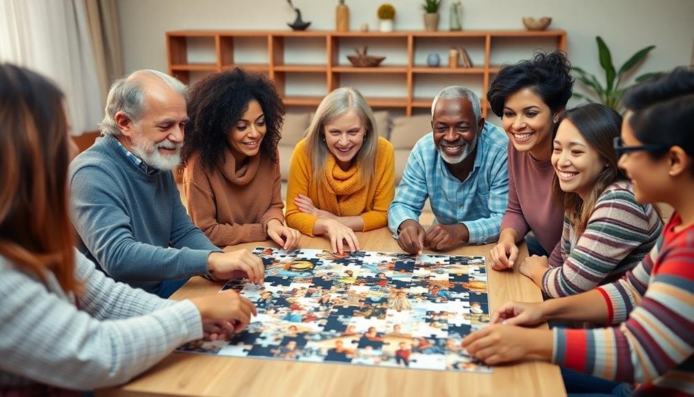 puzzle therapy social benefits