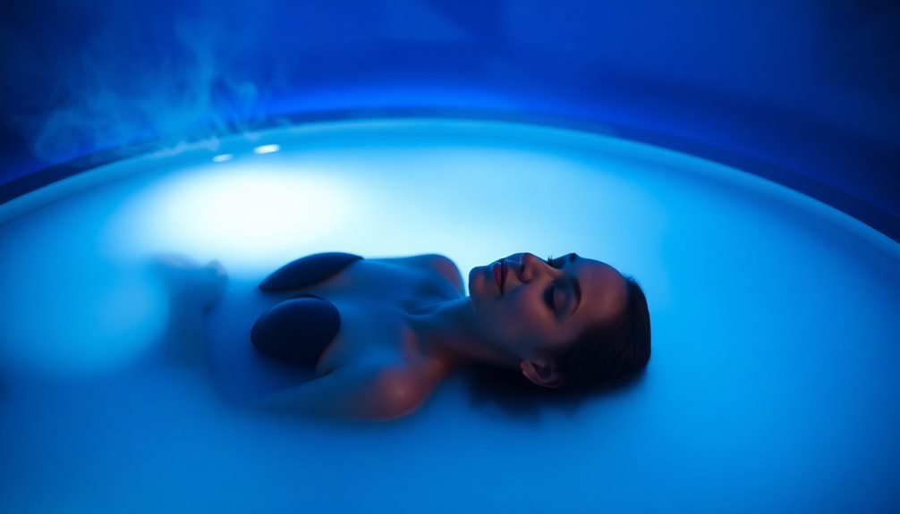 relaxation through float therapy