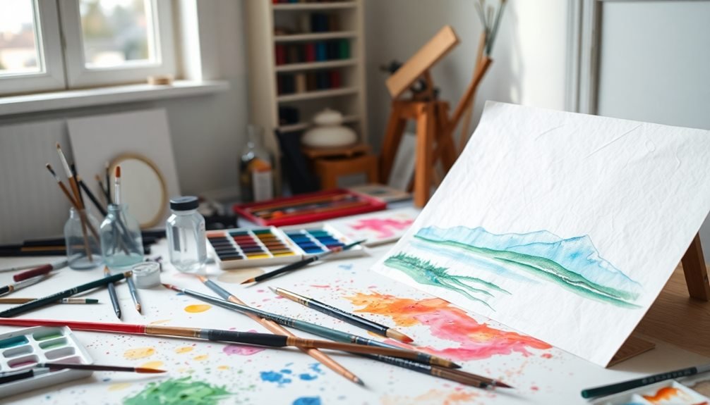 relaxed watercolor painting guide