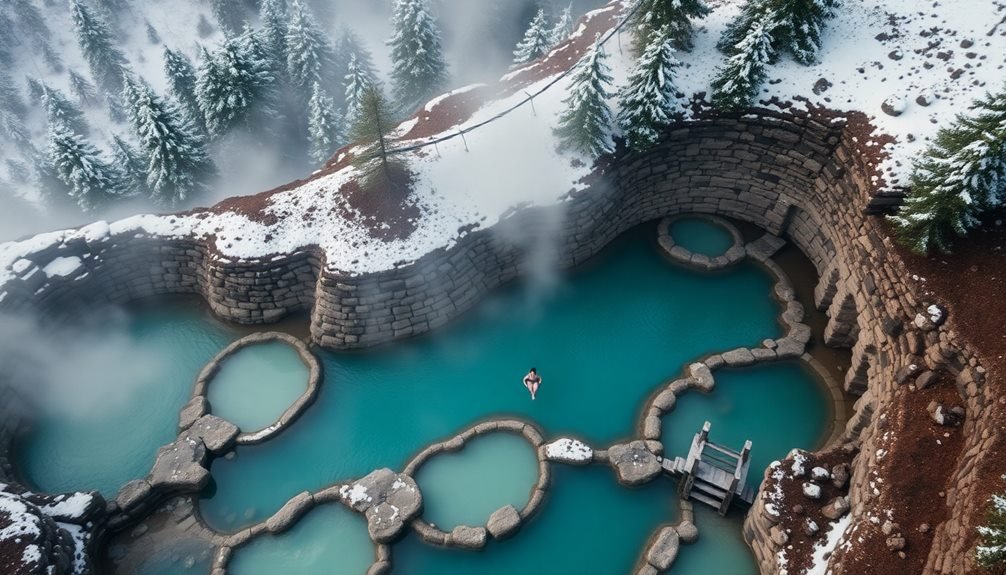 relaxing mineral rich water therapy
