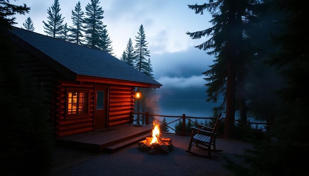remote cabin retreat experience