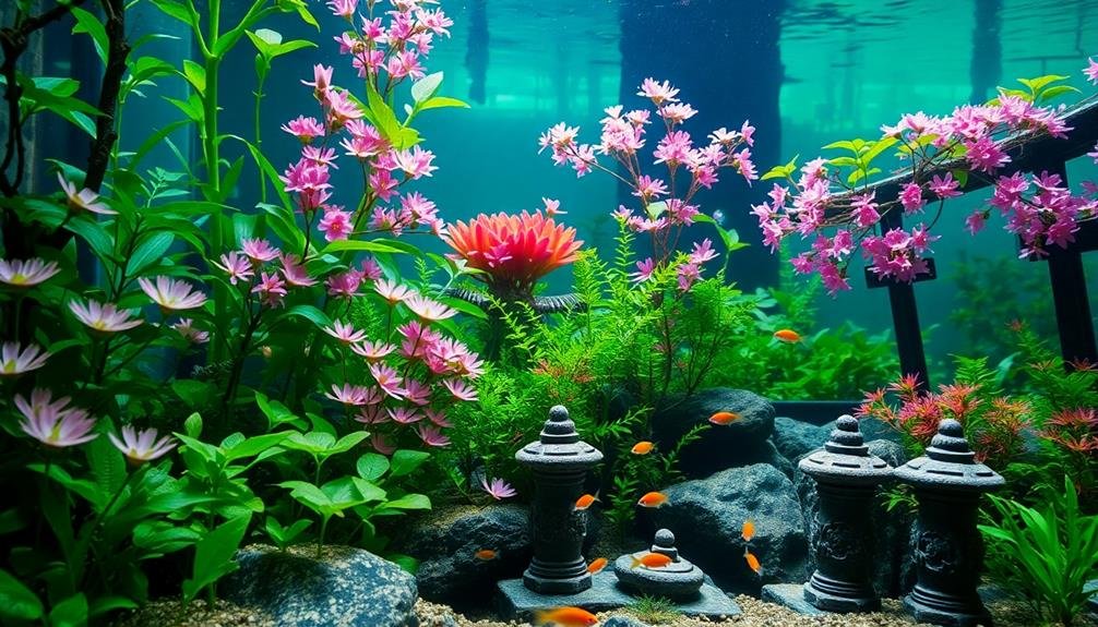 revitalizing spring aquascape design