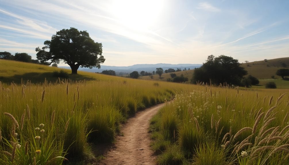 scenic nature trail path