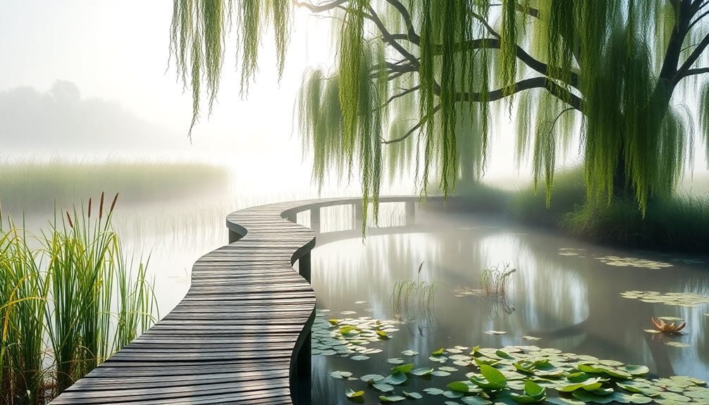 scenic waterfront walking trails