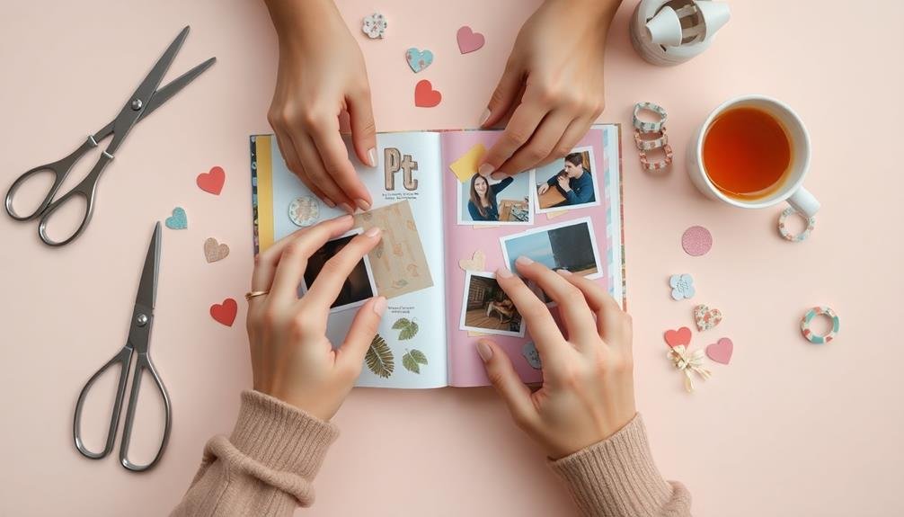 scrapbooking reduces anxiety effectively