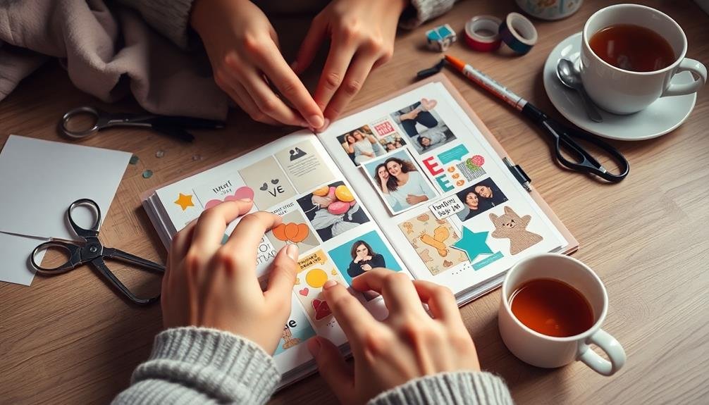 scrapbooking soothes anxious minds
