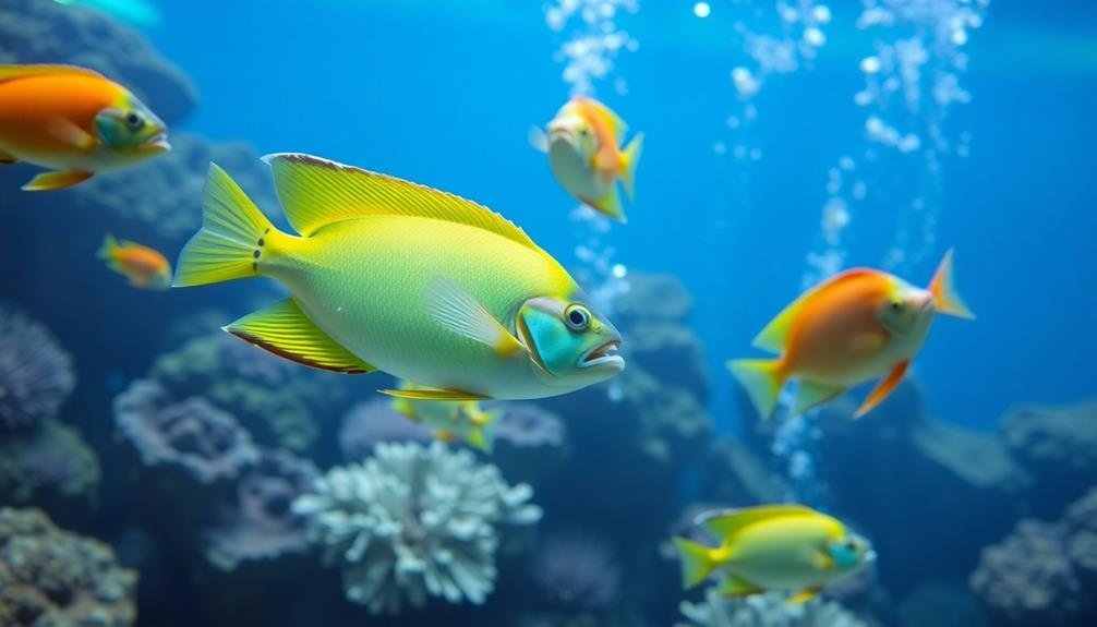 selecting fish for relaxation