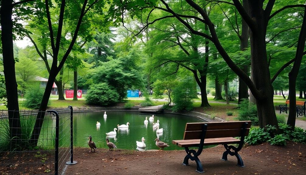 serene city green spaces