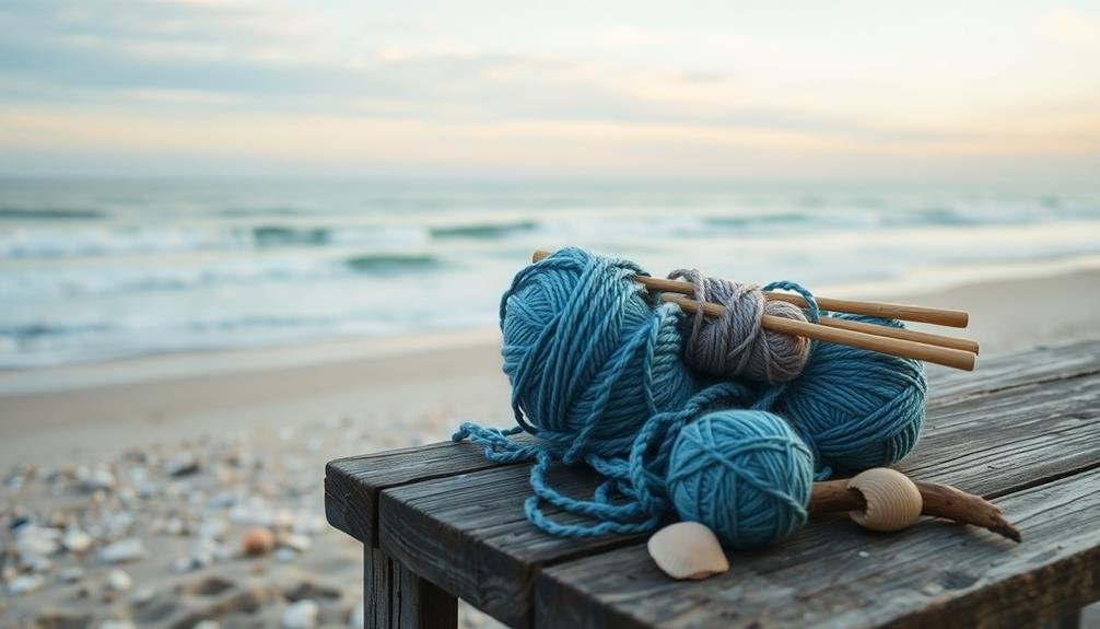 serene coastal color palette