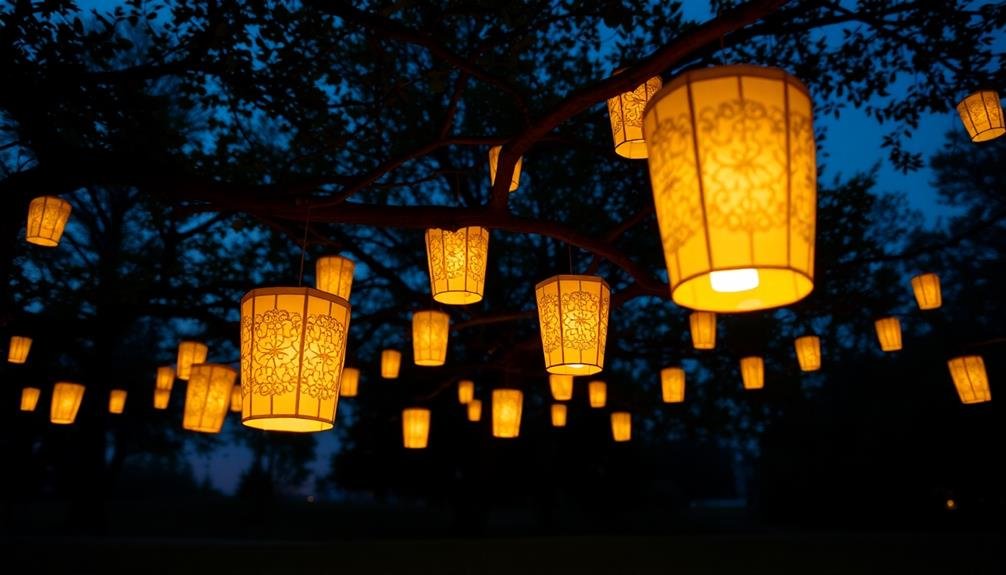 serene lantern crafting experience