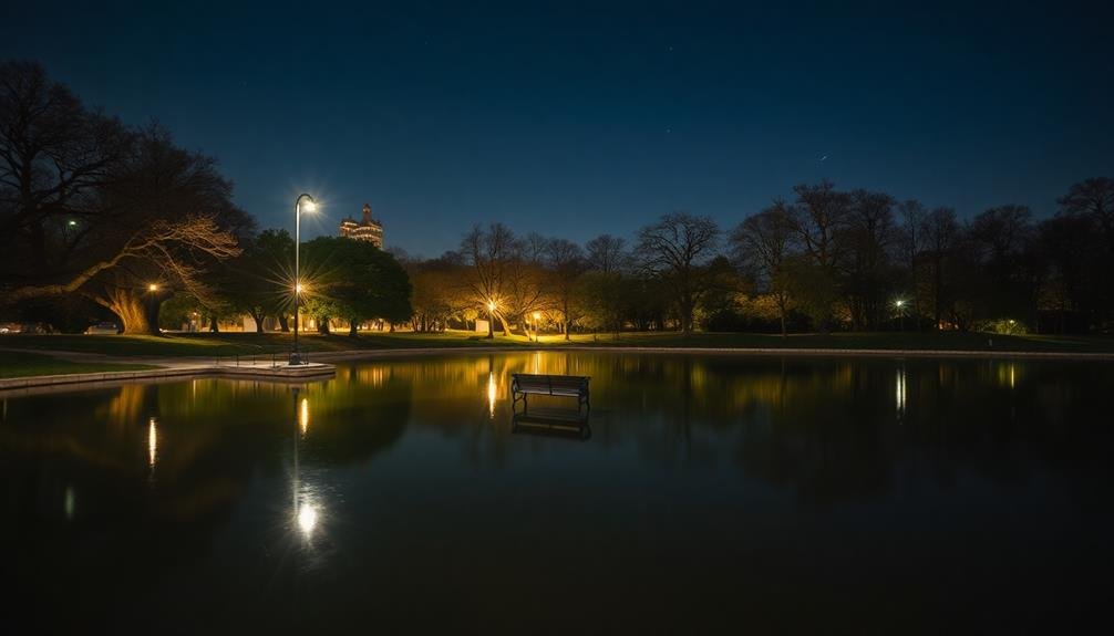 serene twilight embraces night