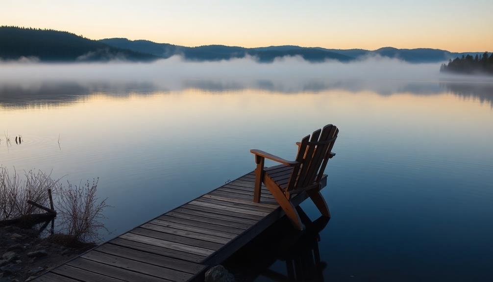 serene waterfront retreats