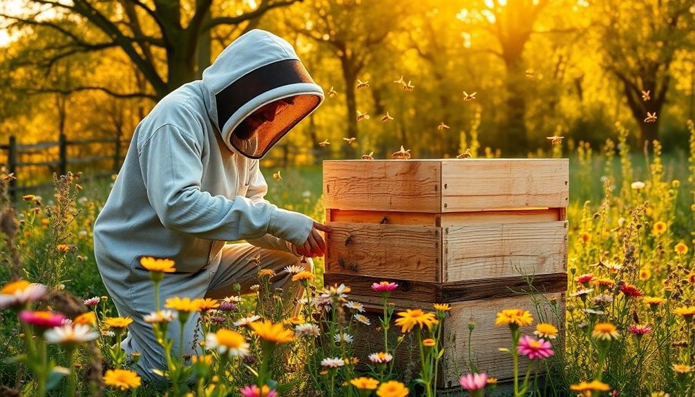 serenity through beekeeping practice