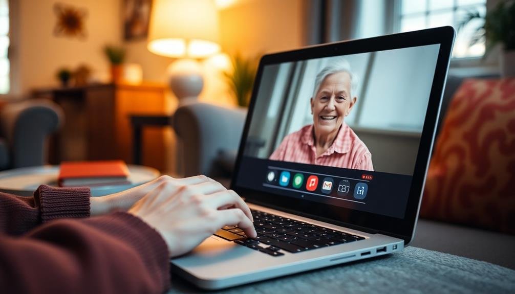 social support through technology