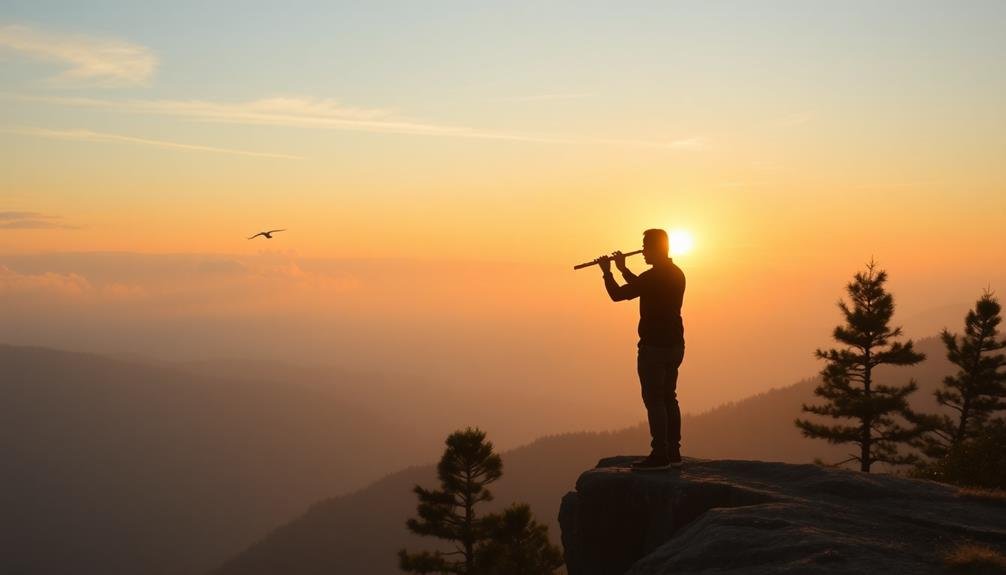 soothing alpine wind whispers