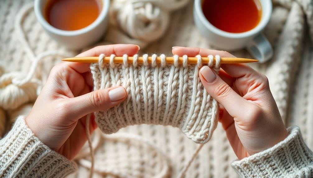 soothing simple knitting patterns