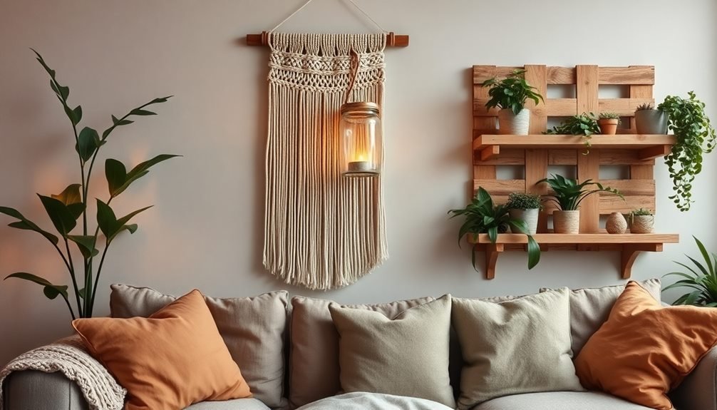 soothing upcycled home decor