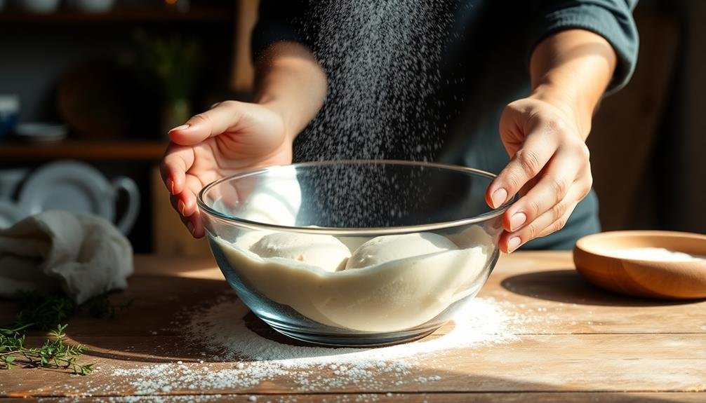 sourdough bread baking ritual