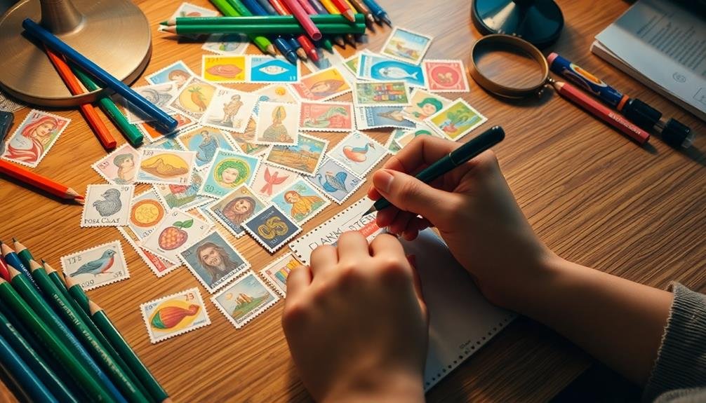 stamp coloring relieves stress