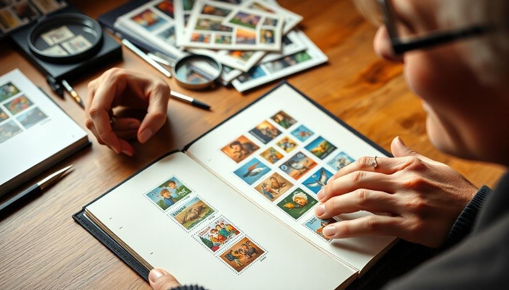 stamp trading alleviates collector anxiety